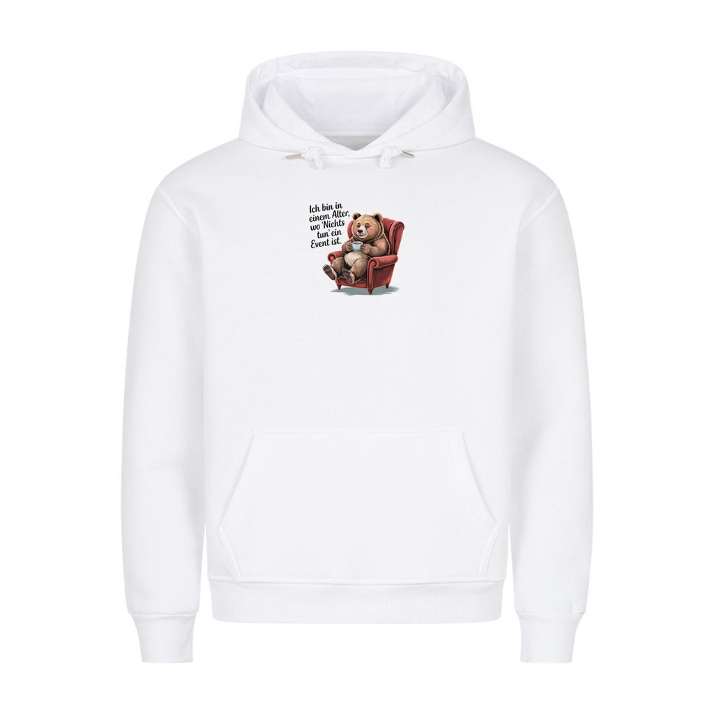Hoodie Nichts tun, Motivansicht