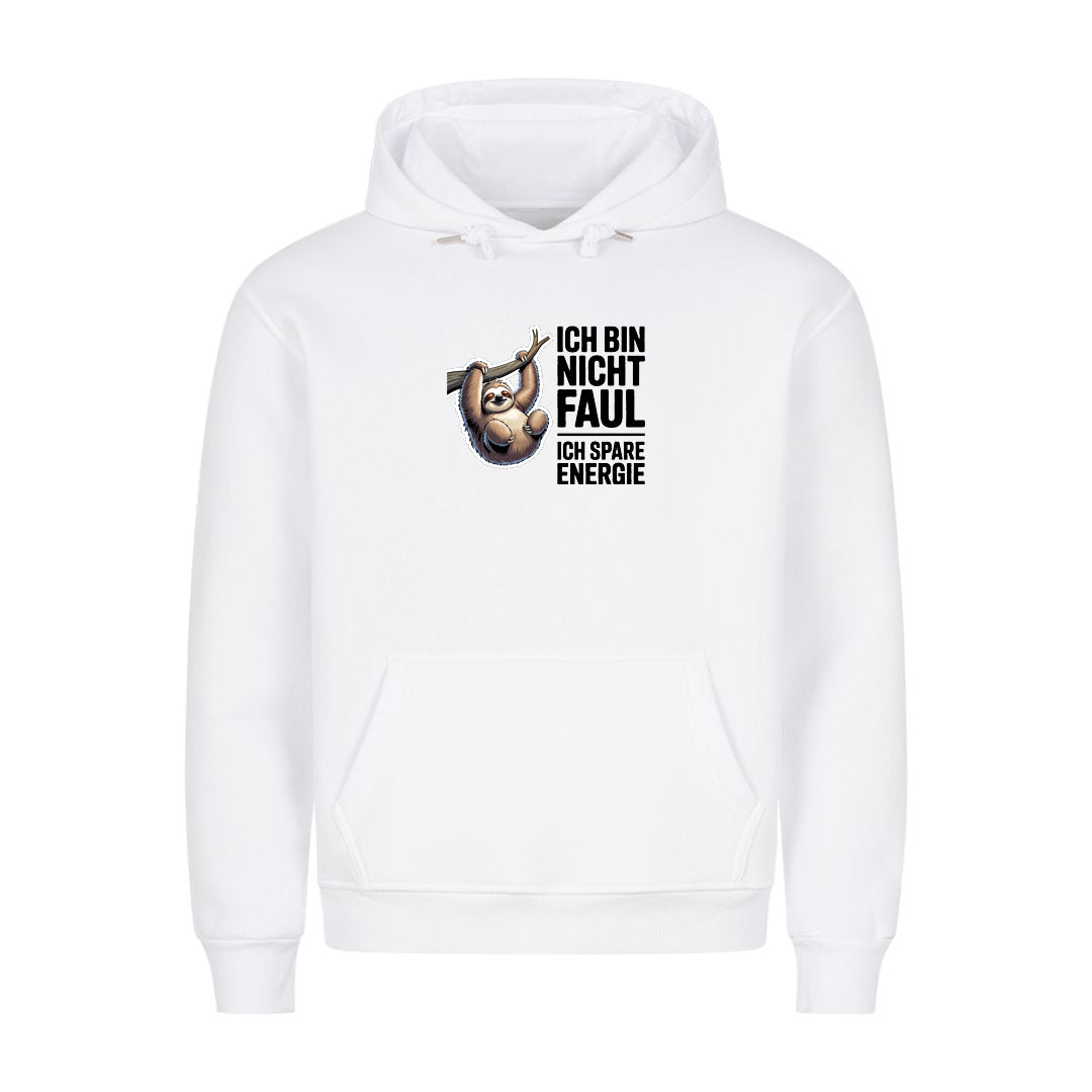 Hoodie Ich bin Nicht Faul, Motivansicht