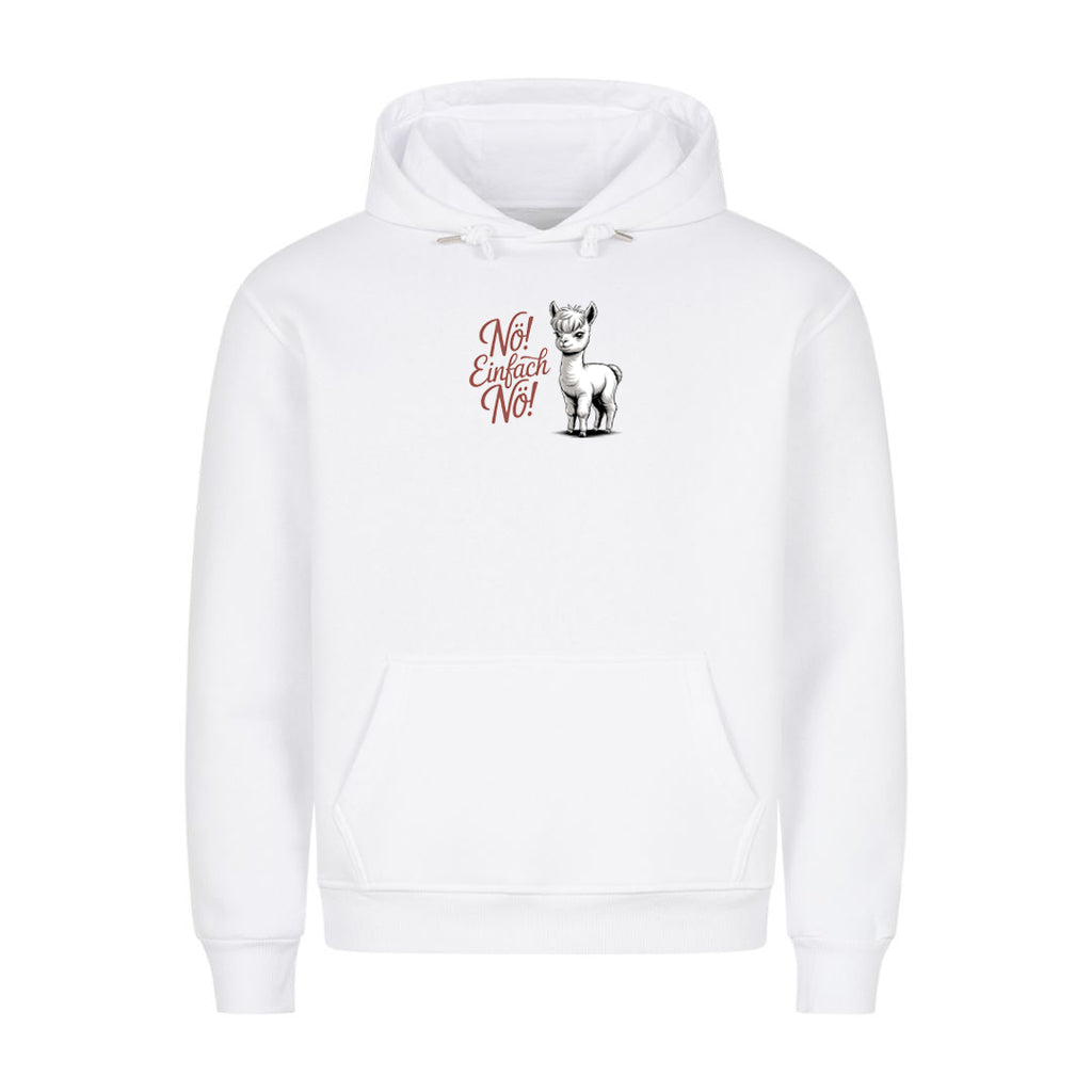 Hoodie Nö Alpaka, Motivansicht