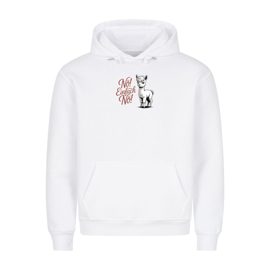 Hoodie Nö Alpaka, Motivansicht