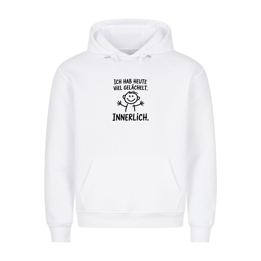 Hoodie innerlich gelächelt, Motivansicht