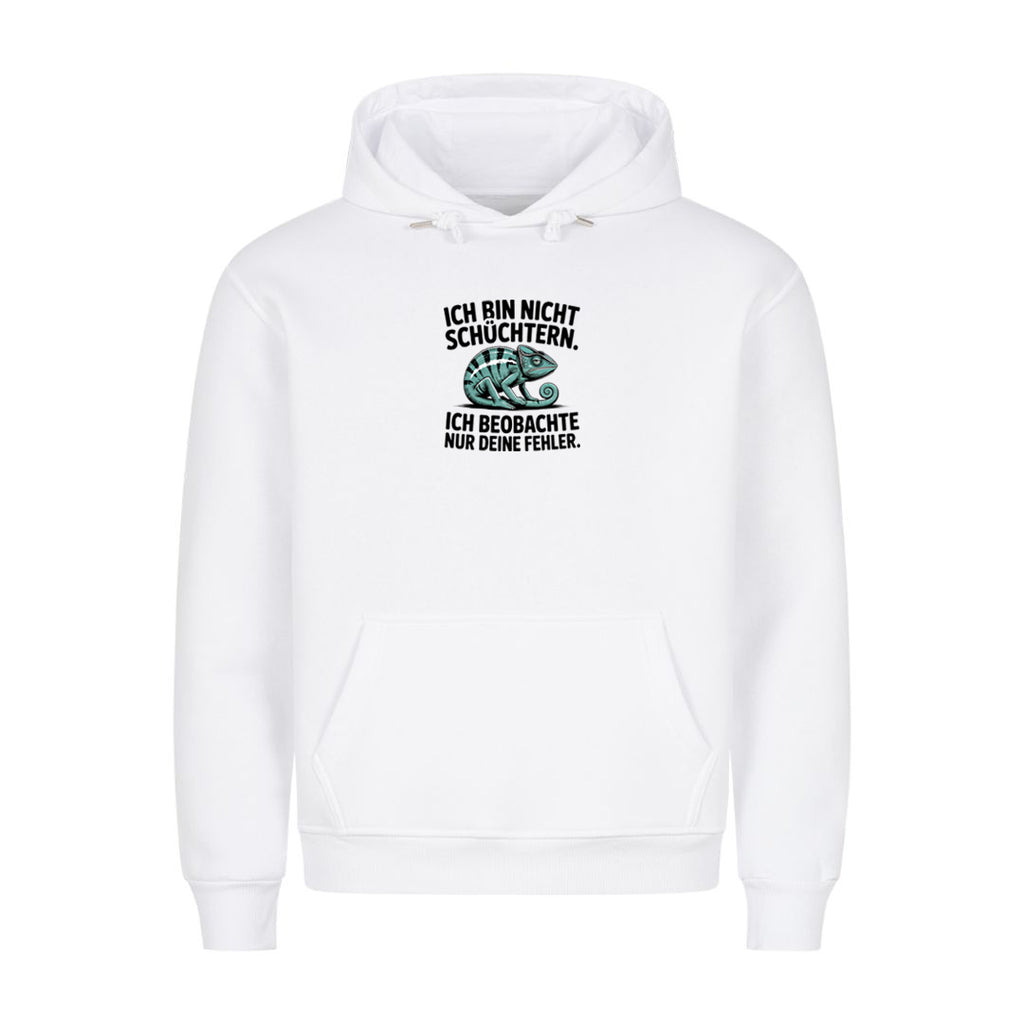 Hoodie Nicht schüchtern, Motivansicht