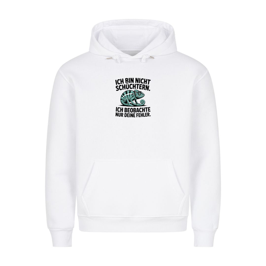 Hoodie Nicht schüchtern, Motivansicht