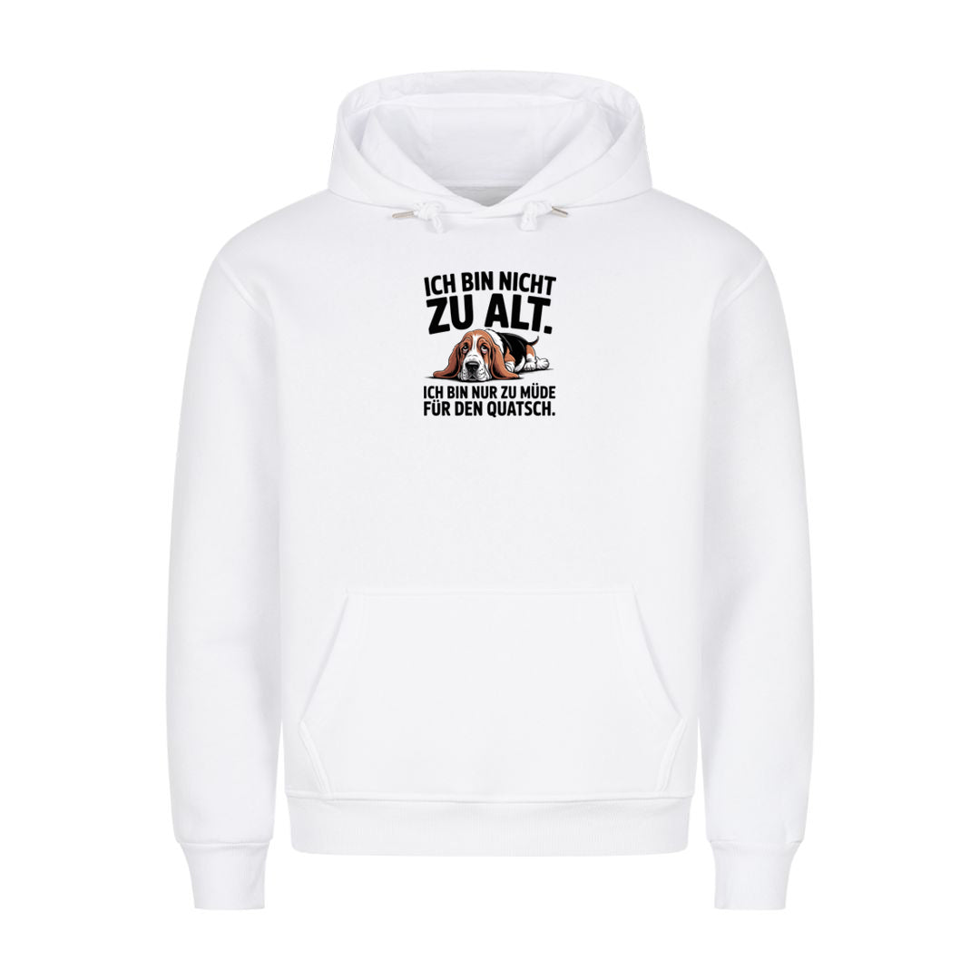 Hoodie Zu Alt, Motivansicht