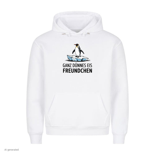 Hoodie Dünnes Eis Freundchen, Motivansicht