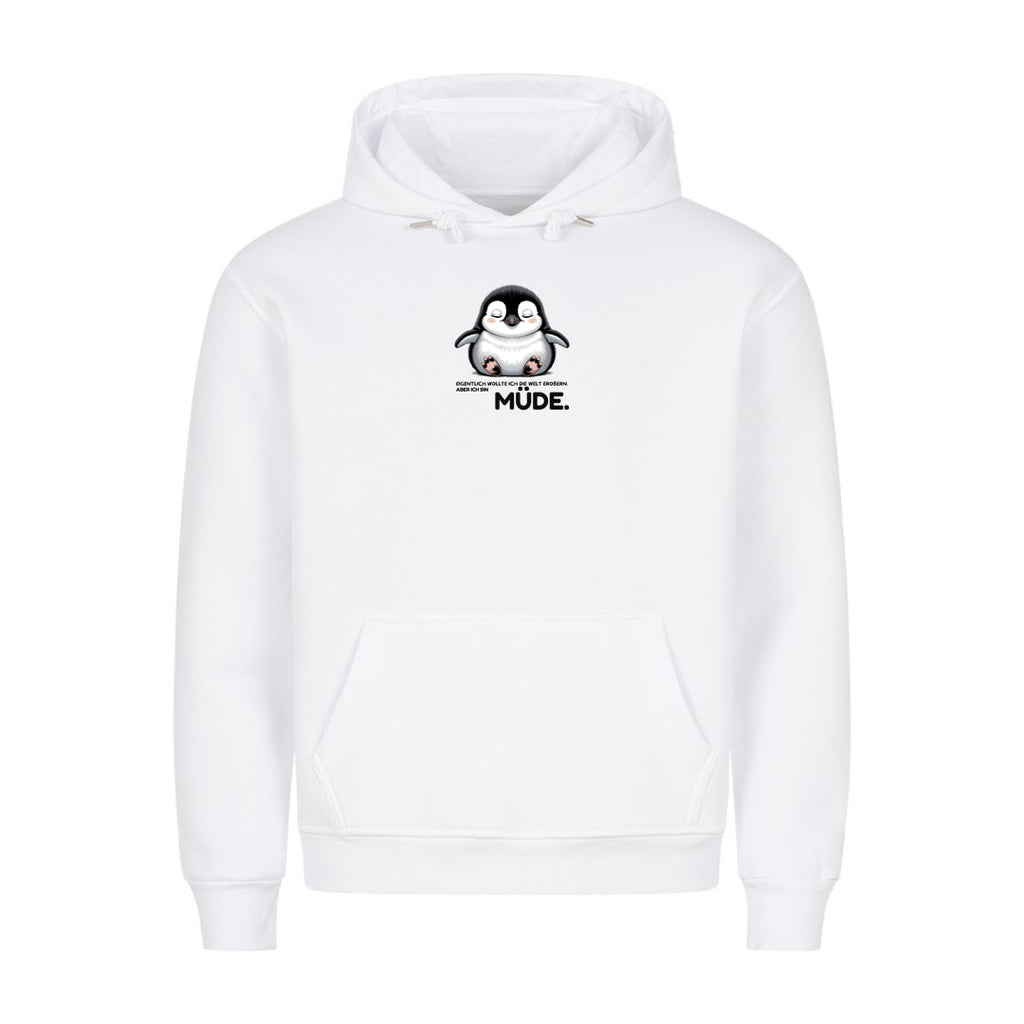 Hoodie Müde, Motivansicht