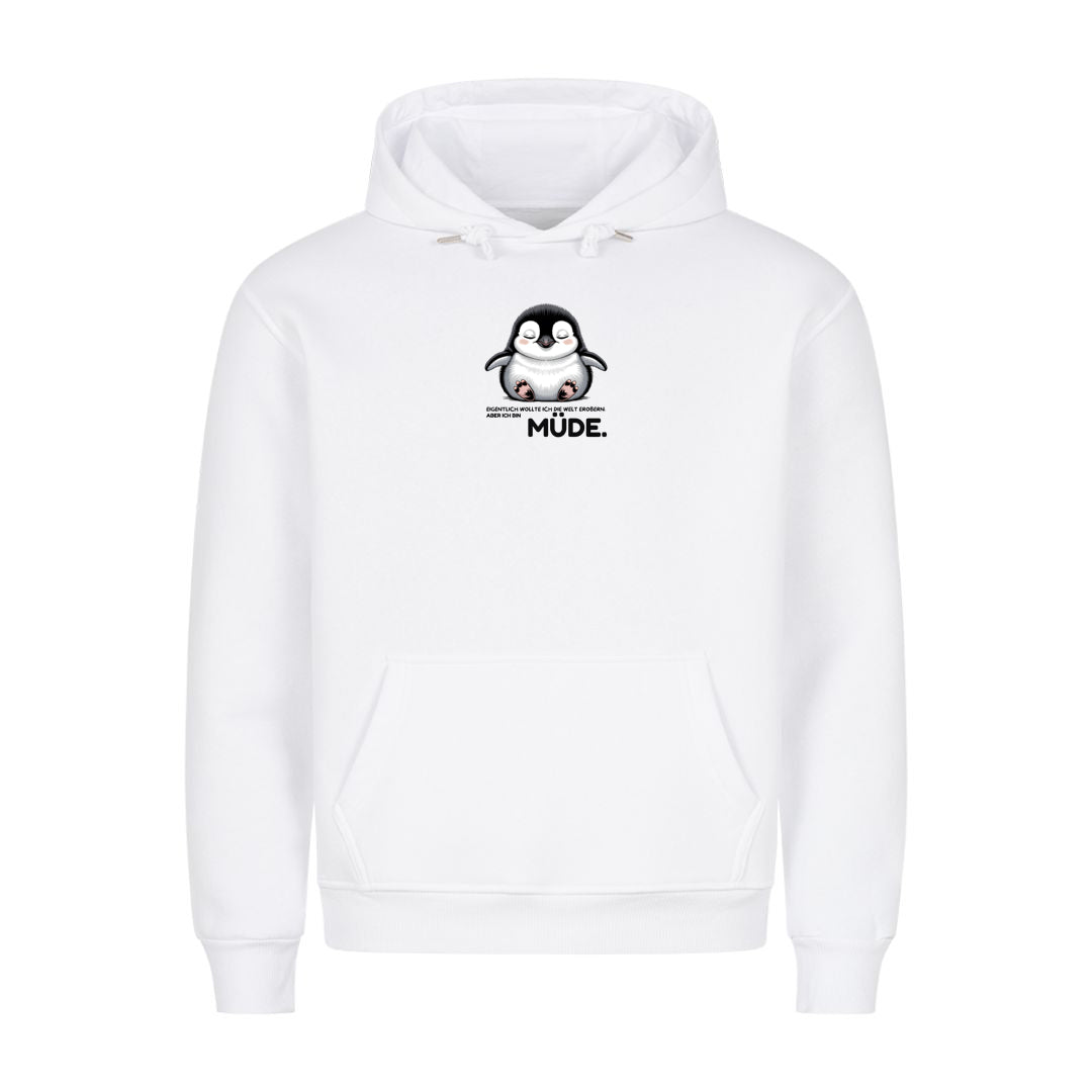 Hoodie Müde, Motivansicht