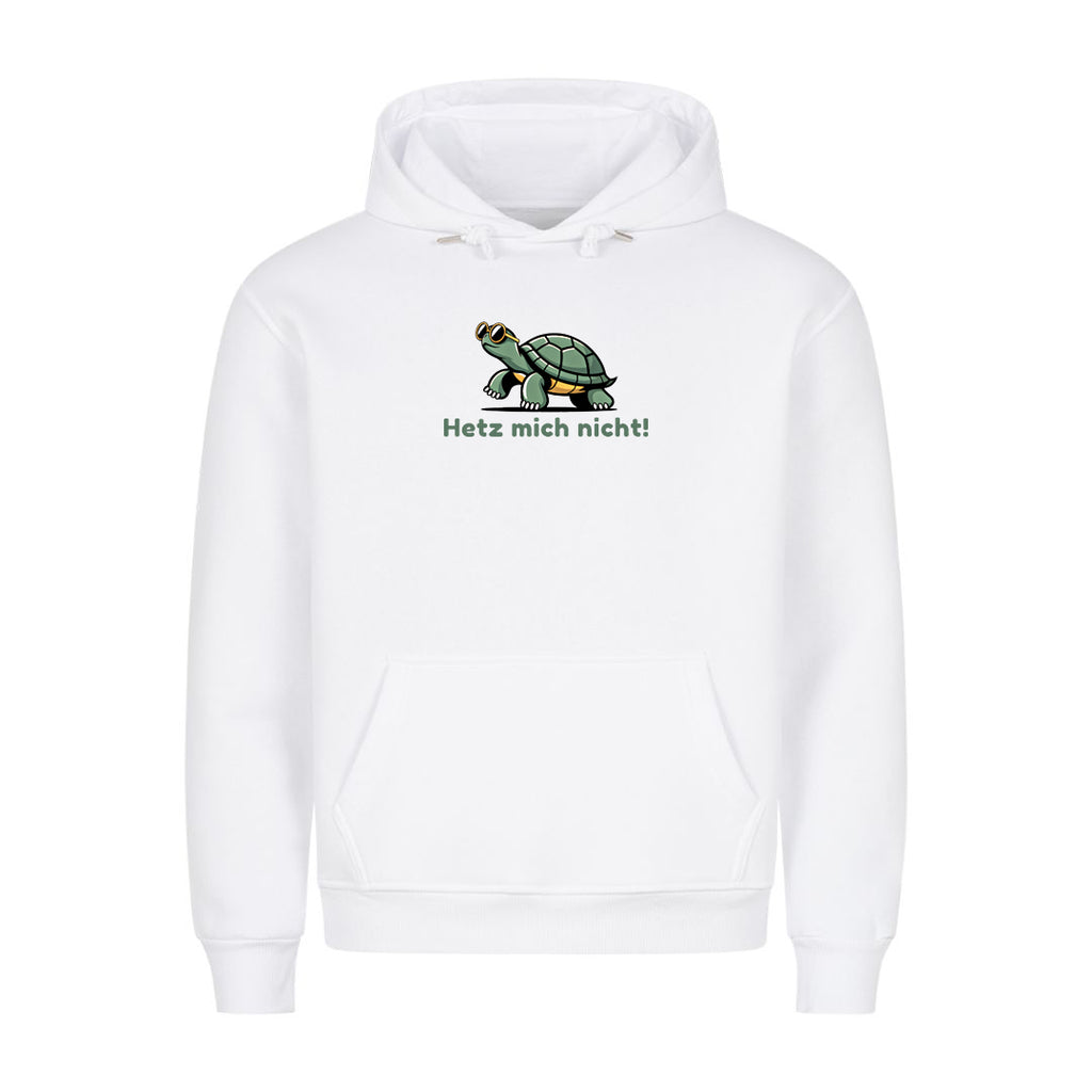 Hoodie Hetz mich nicht Schildkröte, Motivansicht