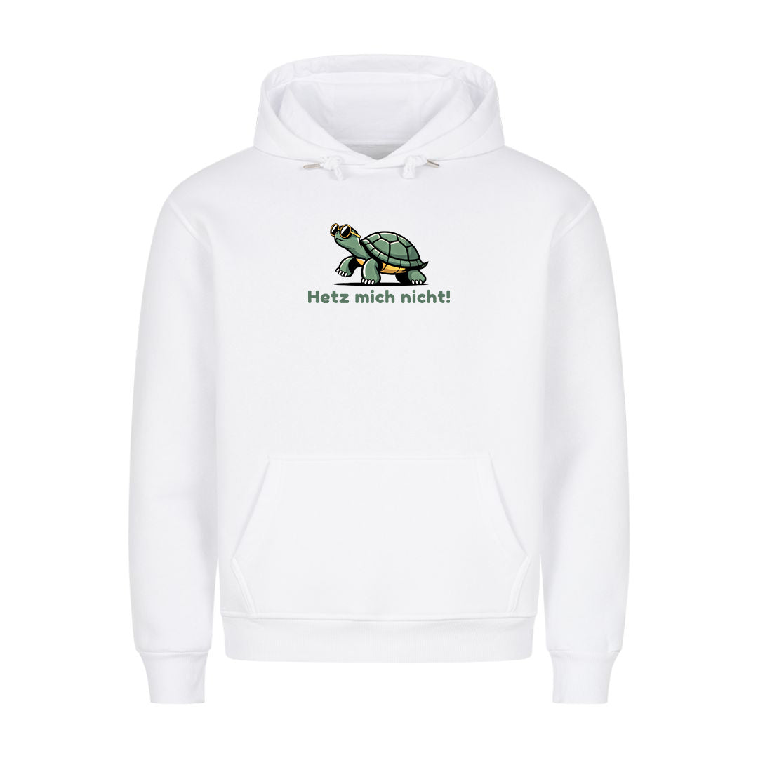 Hoodie Hetz mich nicht Schildkröte, Motivansicht