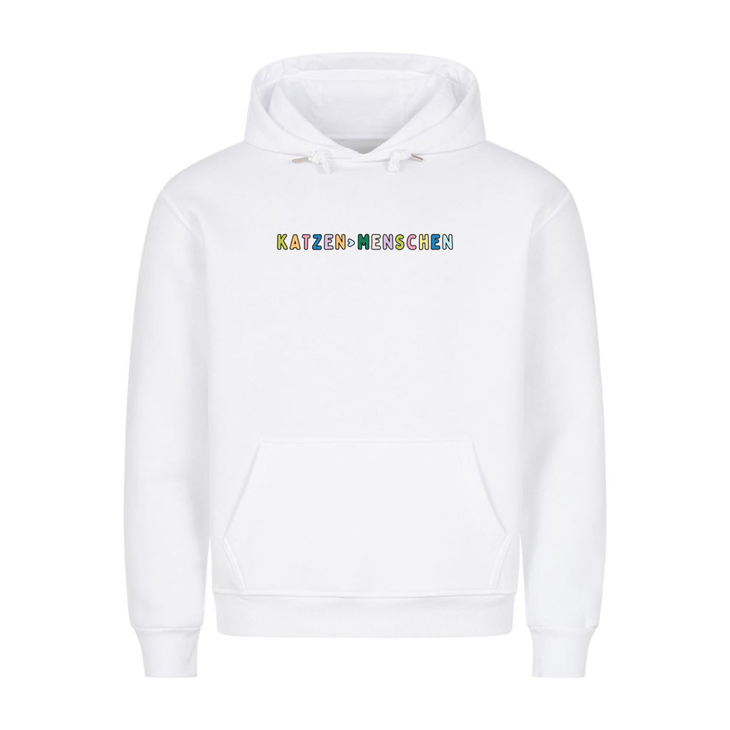 Katzen größer als Menschen Hoodie