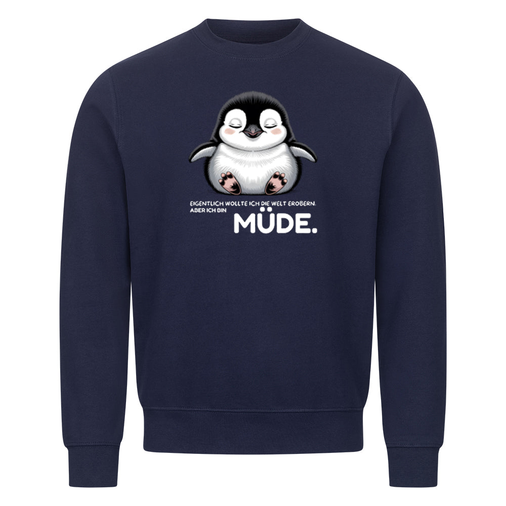 Sweatshirt Müde, Seitenansicht