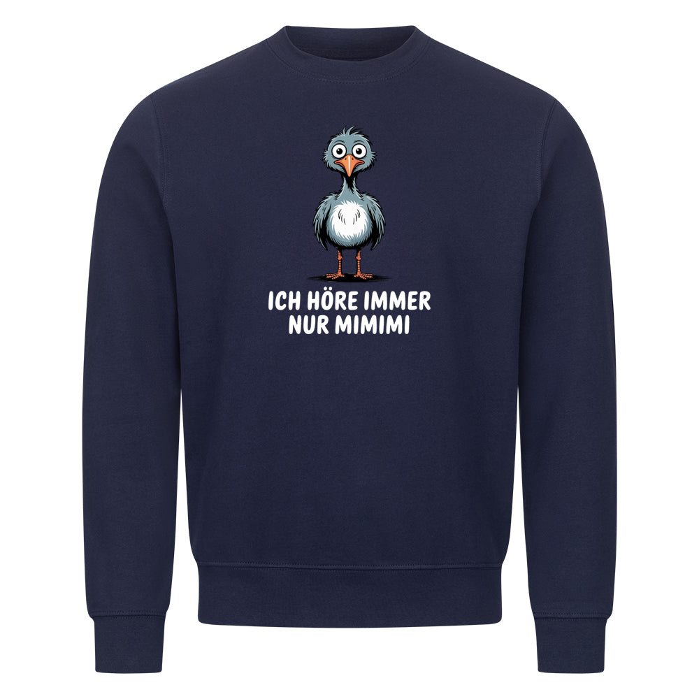 Sweatshirt Ich Höre Immer, Seitenansicht