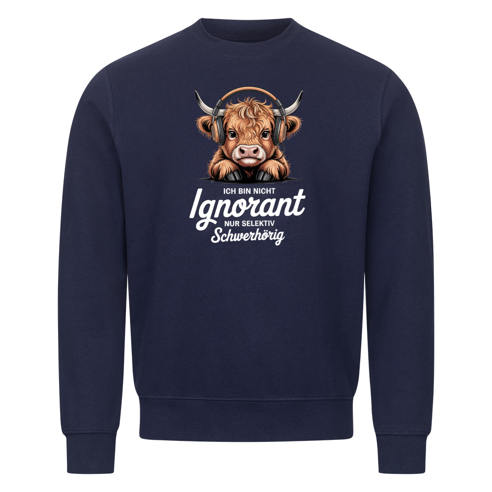 Sweatshirt Ignorant, Seitenansicht