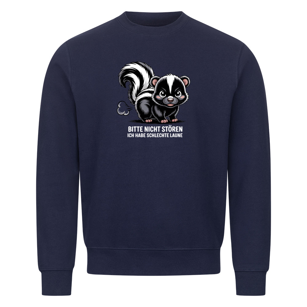 Sweatshirt schlechte Laune, Seitenansicht
