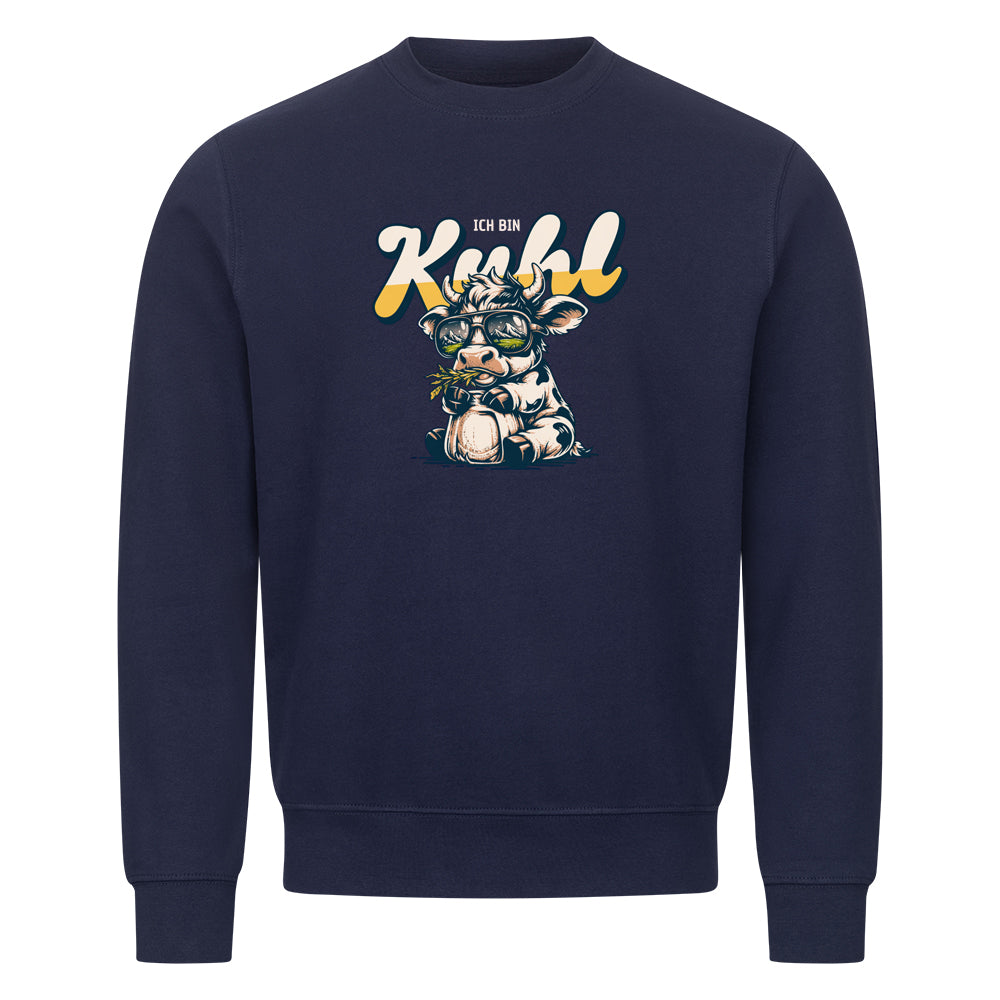 Sweatshirt Ich bin kuhl, Seitenansicht