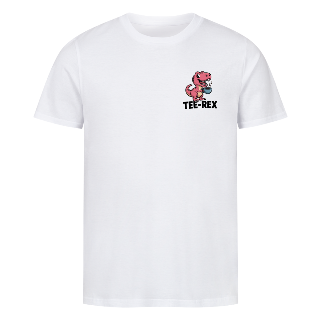 T-Shirt Tee-Rex, getragen