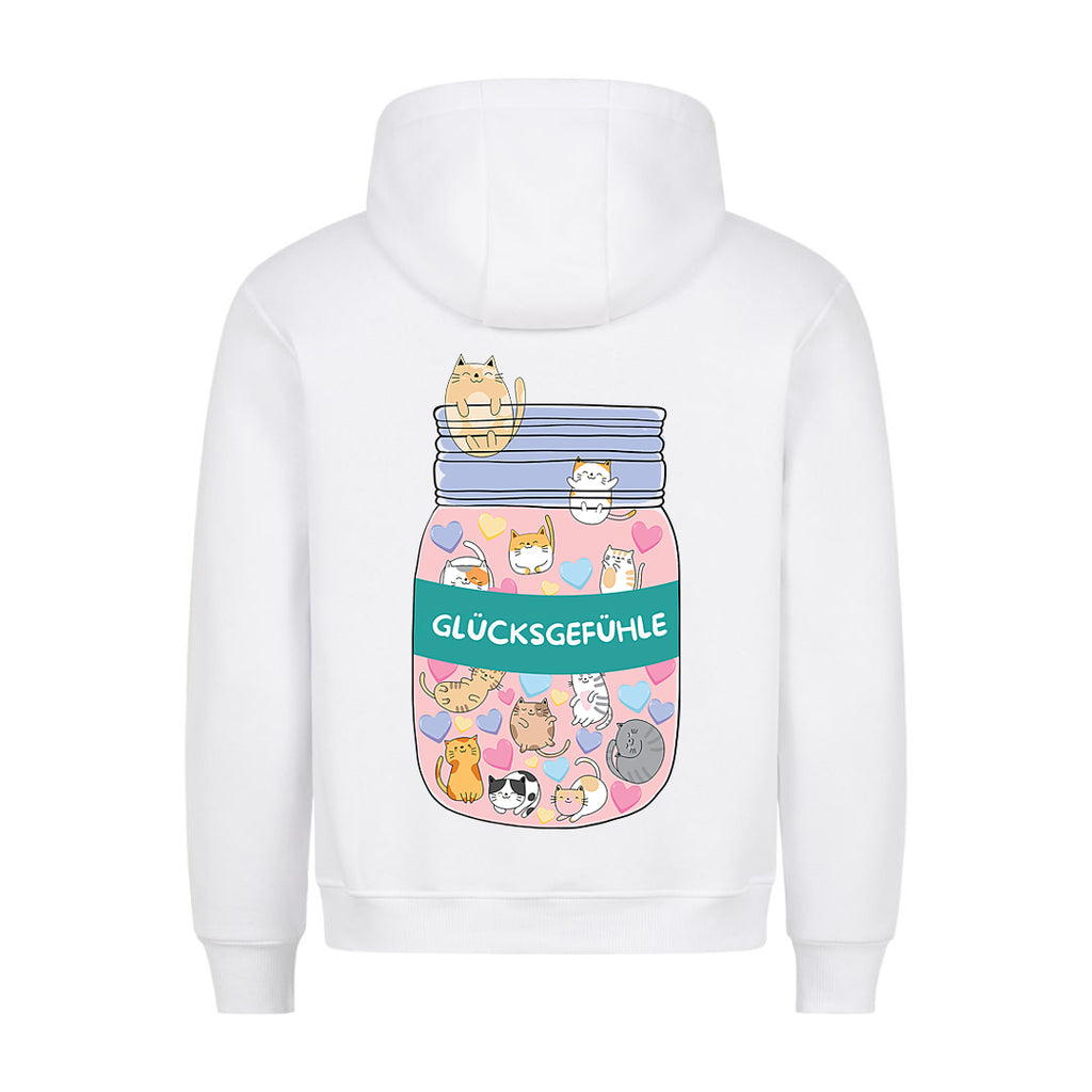 Glücksgefühle Hoodie BackPrint