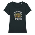 I bin ned langsam Wiesn Damen T-Shirt in Schwarz