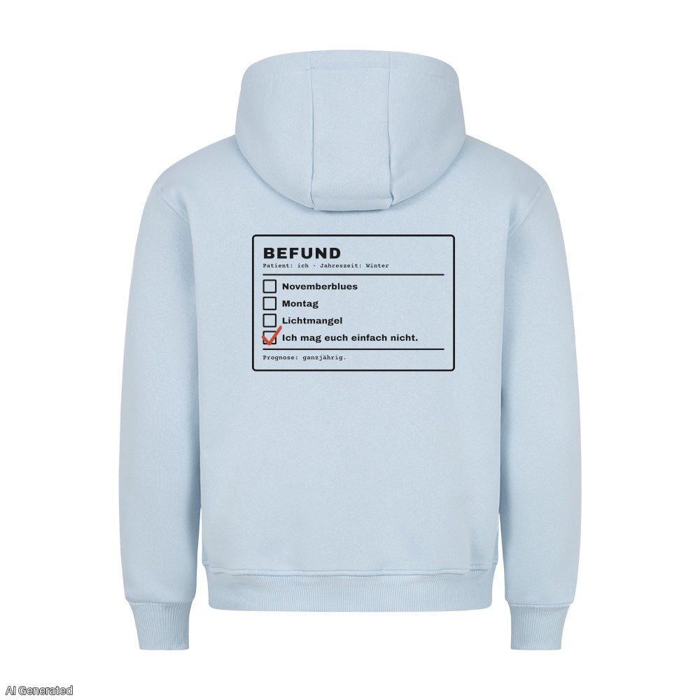 Babyblau – Unisex Hoodie