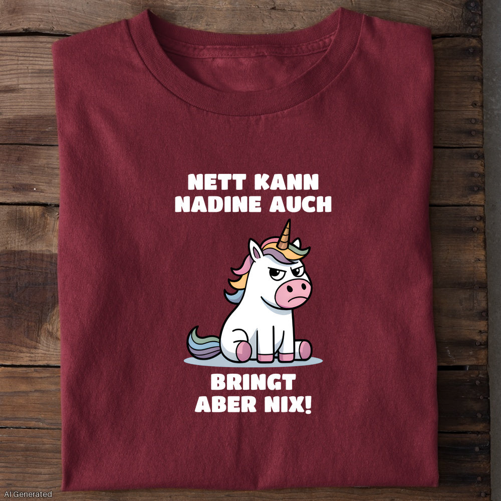Burgunder – Unisex T-Shirt