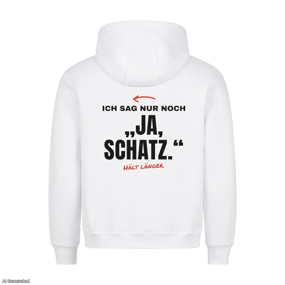 Weiß – Unisex Hoodie