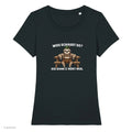Die Bank gehört mir Wiesn Damen T-Shirt in Schwarz