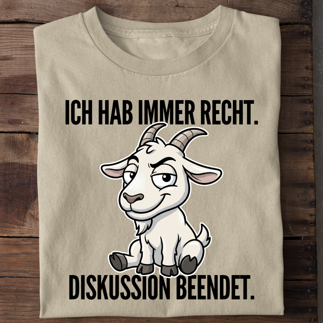 Diskussion beendet Bio T-Shirt