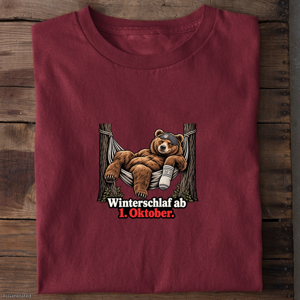 Burgunder – Unisex T-Shirt