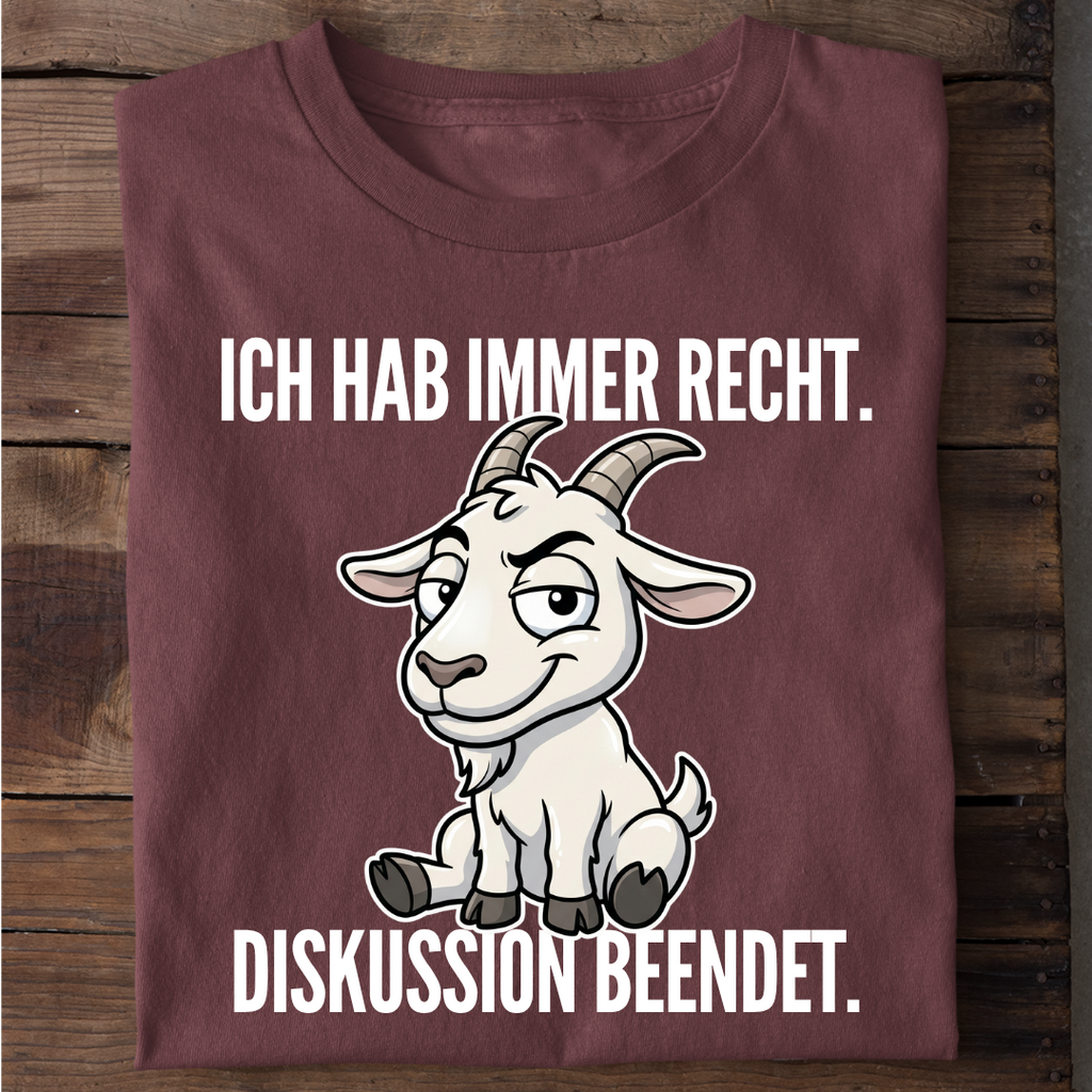 Diskussion beendet Bio T-Shirt