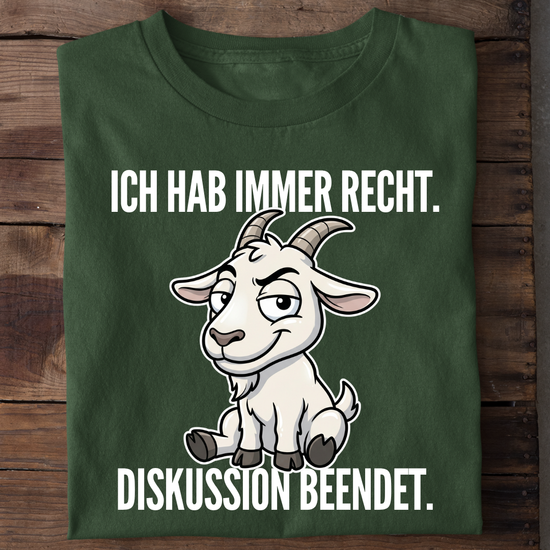 Diskussion beendet Bio T-Shirt