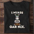 I muass gar nix Wiesn T-Shirt in Schwarz
