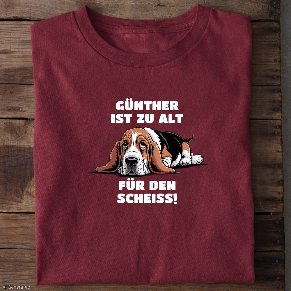 Burgunder – Unisex T-Shirt
