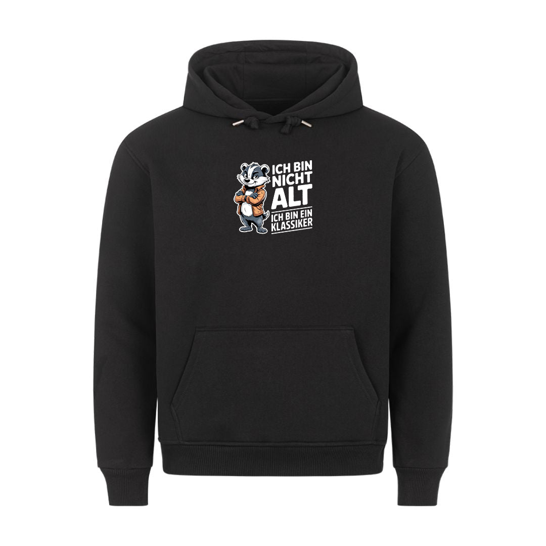 Lustiger Hoodie mit Spruch Ich bin ein Klassiker, Vorderansicht