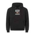 Lustiger Hoodie mit Spruch Zu Alt, Vorderansicht