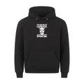 Lustiger Hoodie mit Spruch Ich Bin Nicht Launisch, Vorderansicht