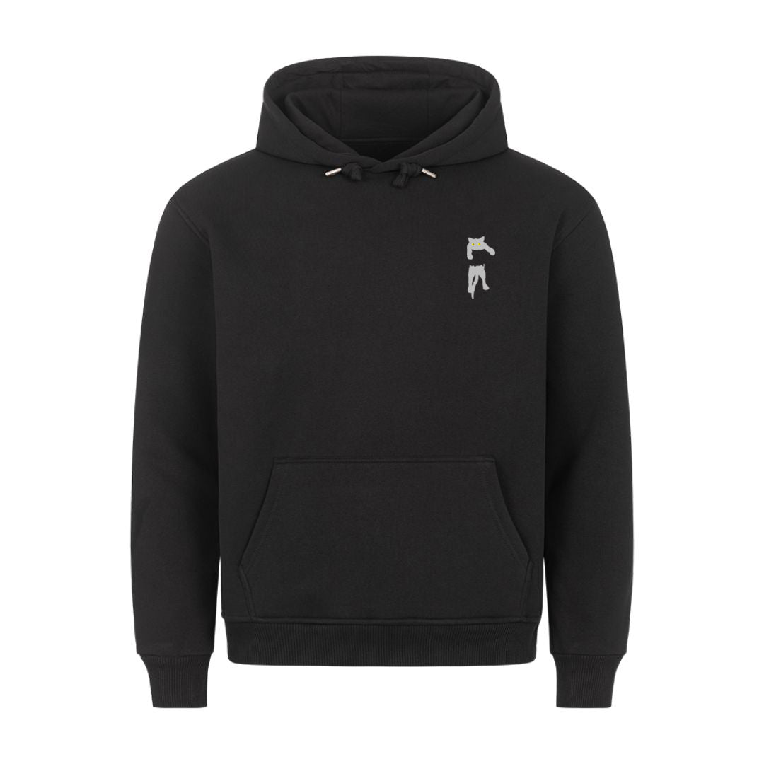 Hängende Katze Hoodie