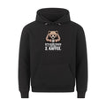 Lustiger Hoodie mit Spruch 2. Kaffee, Vorderansicht