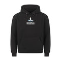 Lustiger Hoodie mit Spruch Dünnes Eis Freundchen, Vorderansicht