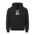 Lustiger Hoodie mit Spruch Weiter gehts, Vorderansicht