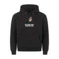 Lustiger Hoodie mit Spruch Fürhe Vogel Spatz, Vorderansicht