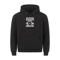 Lustiger Hoodie mit Spruch Einfach nö Personen, Vorderansicht