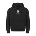 Lustiger Hoodie mit Spruch Ganz dünnes Eis Hase, Vorderansicht