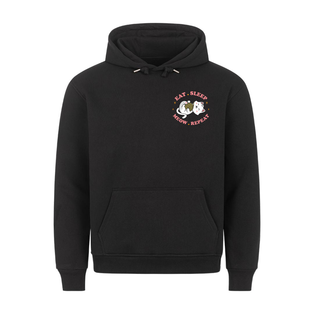 Eat-Sleep-Meow-Repeat Hoodie