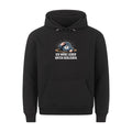 Lustiger Hoodie mit Spruch Lieber Unten geblieben, Vorderansicht