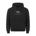 Lustiger Hoodie mit Spruch Hetz mich nicht Schildkröte, Vorderansicht