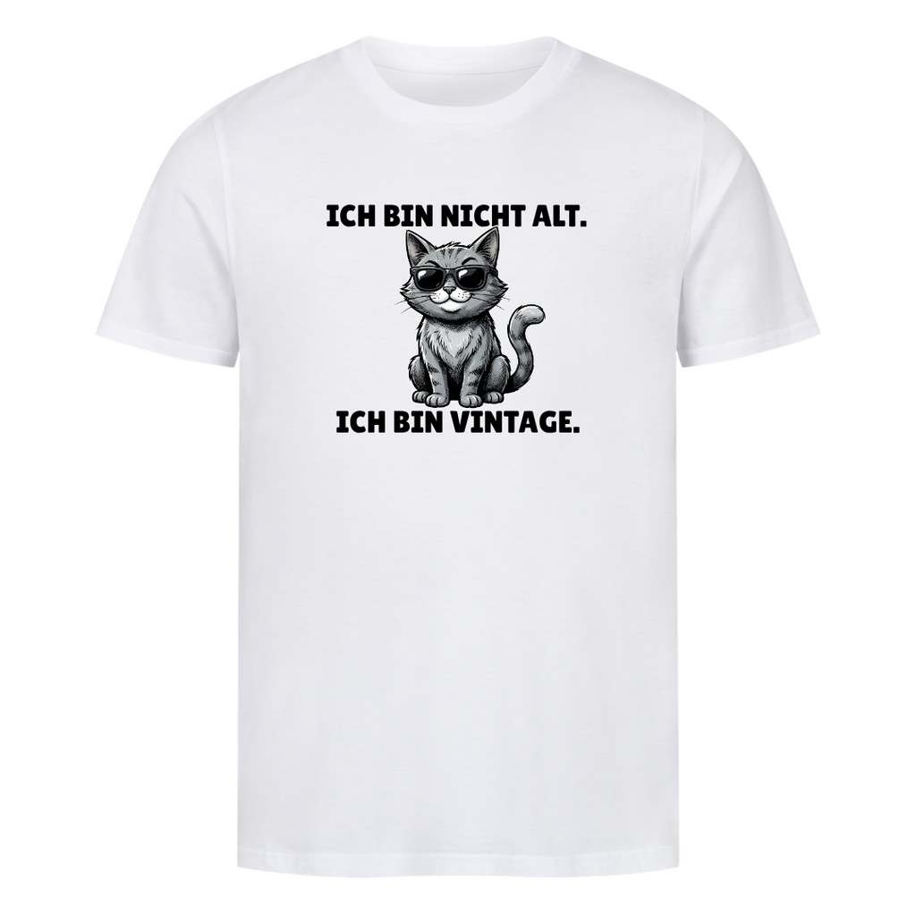 Ich bin Vintage Bio T-Shirt