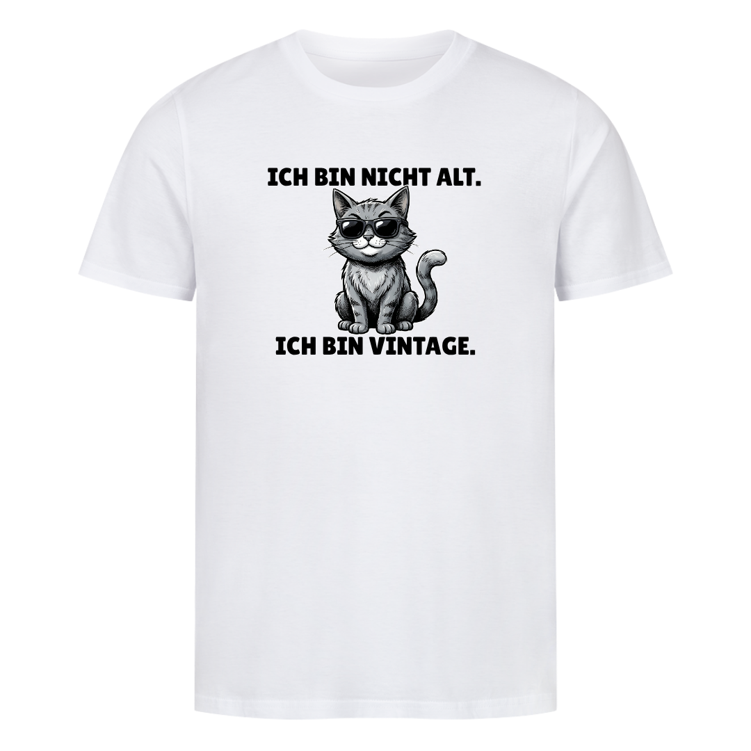 Ich bin Vintage Bio T-Shirt