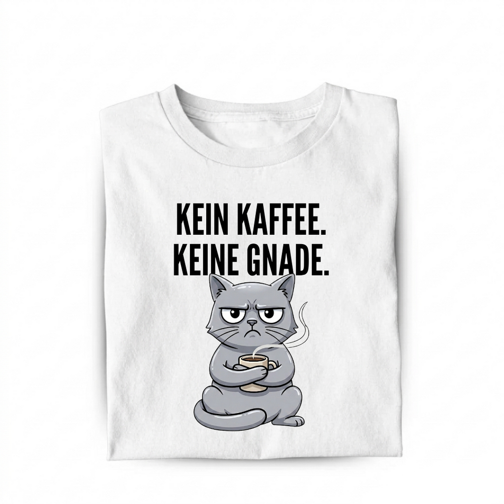 Kein Kaffee. Keine Gnade. Bio T-Shirt