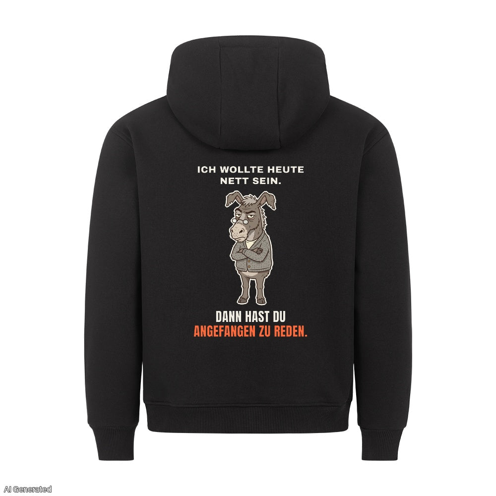 Schwarz – Unisex Hoodie