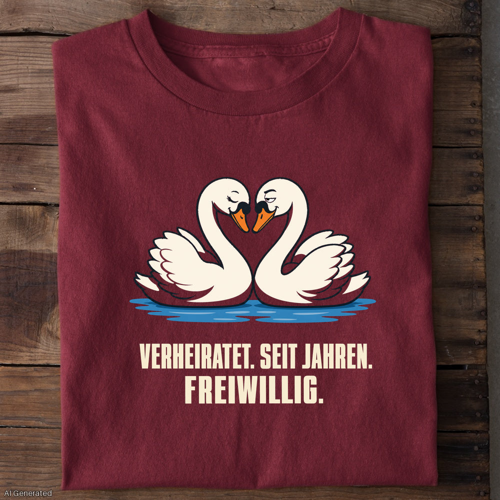 Burgunder – Unisex T-Shirt